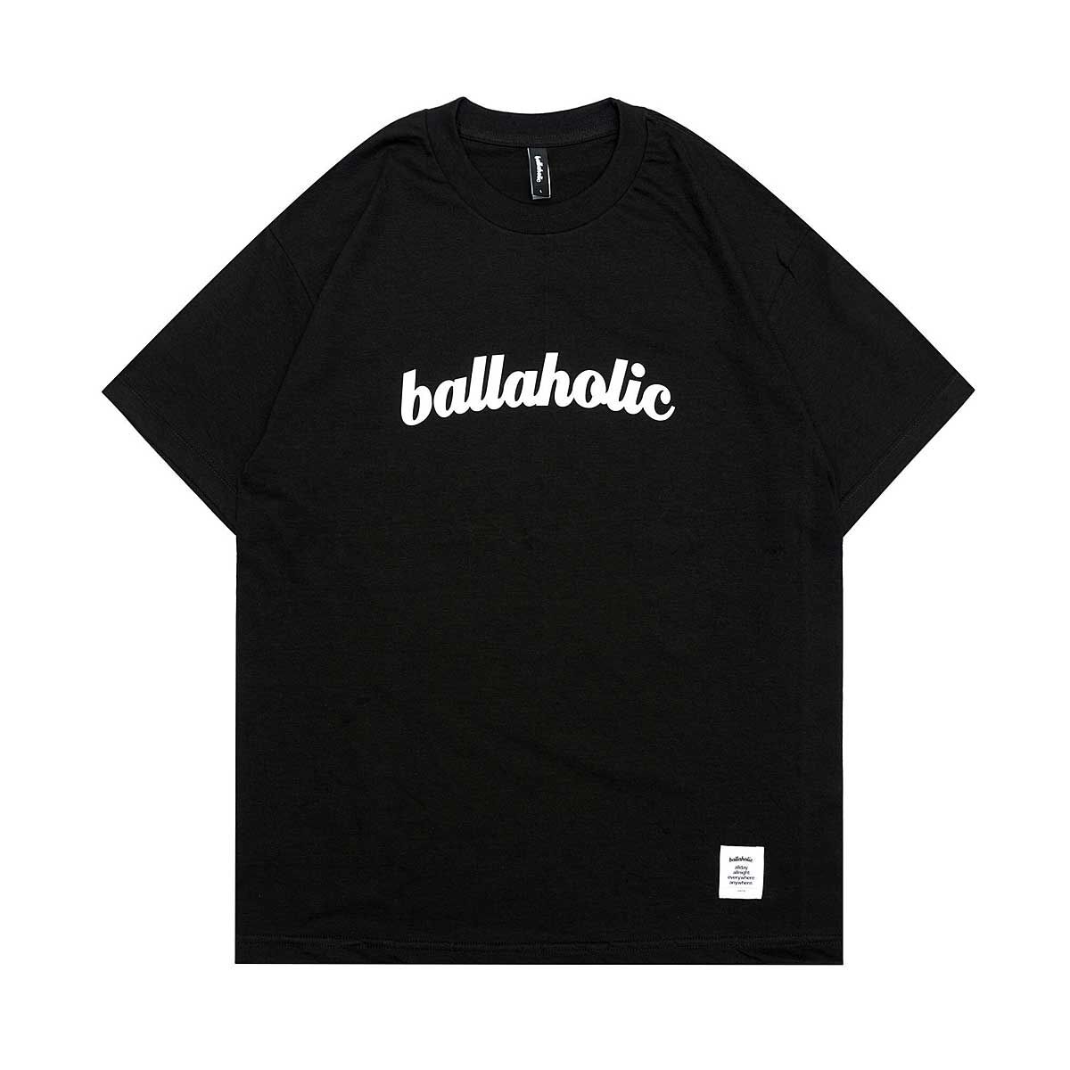 Image of Ballaholic Logo T-shirt, Schwarz