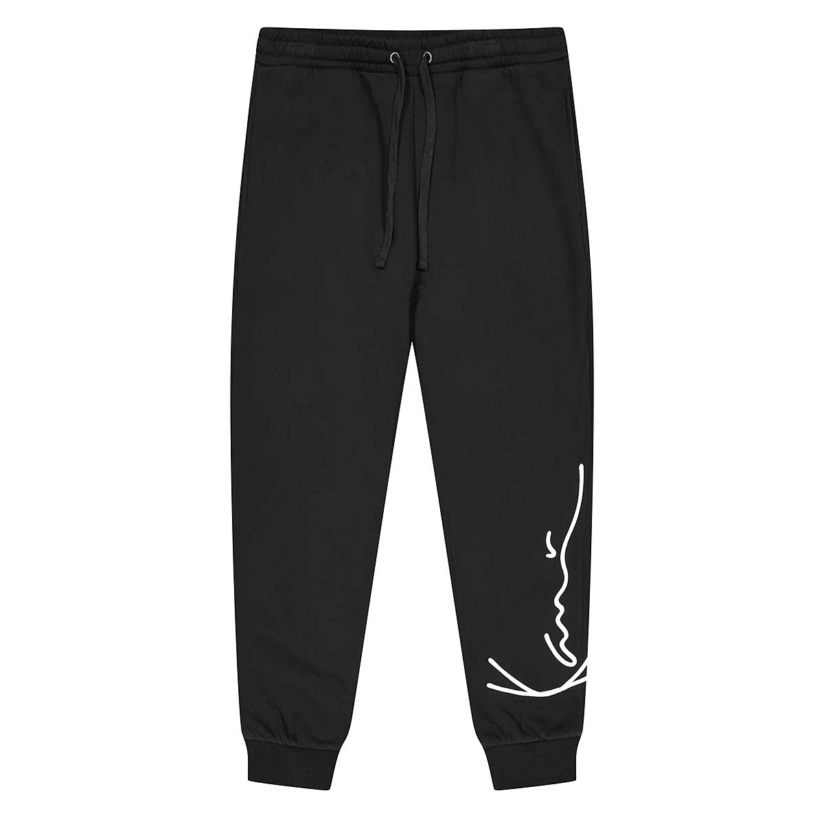 Karl Kani Signature Retro Sweatpants, Black/White