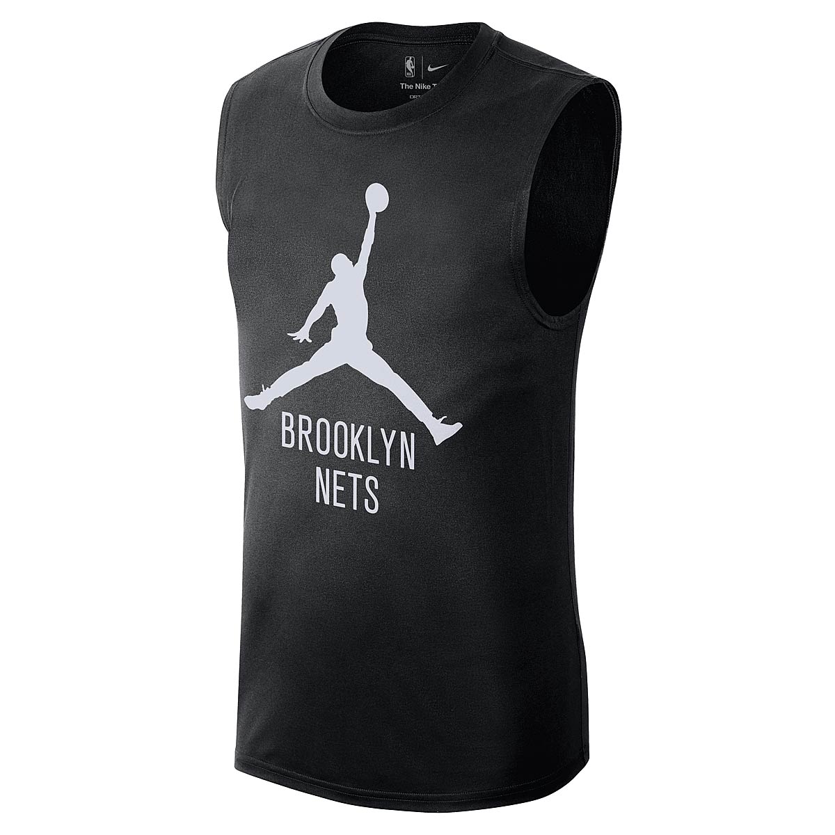 Nike NBA Brooklyn Nets Essential Sleeveless T-shirt, Black 2XL