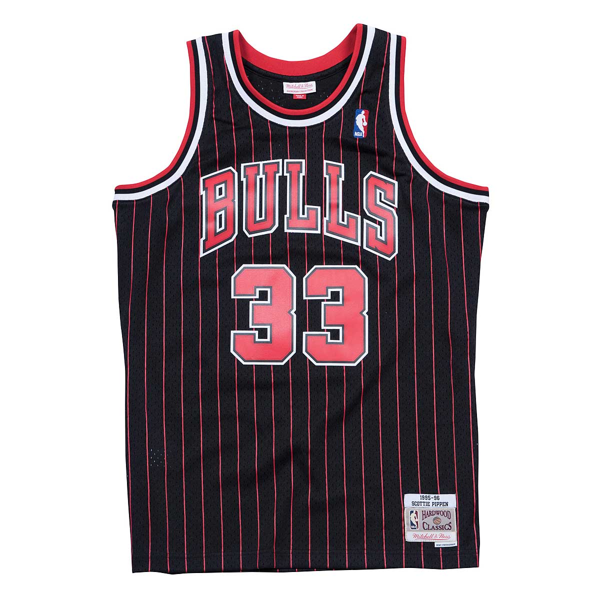 Mitchell And Ness Nba Swingman Jersey 2.0 Chicago Bulls 1995-96 - Scottie Pippen, Black
