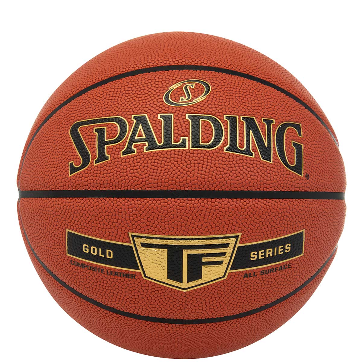 Image of Spalding Tf Gold Sz6 Composite Basketball, Orange