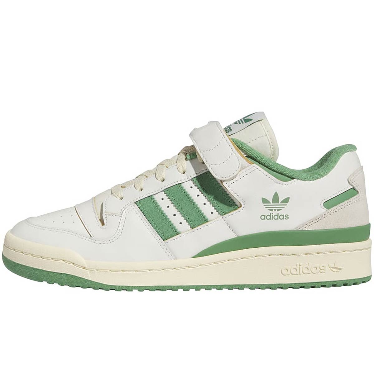 Image of Adidas Forum 84 Low, White/green/green