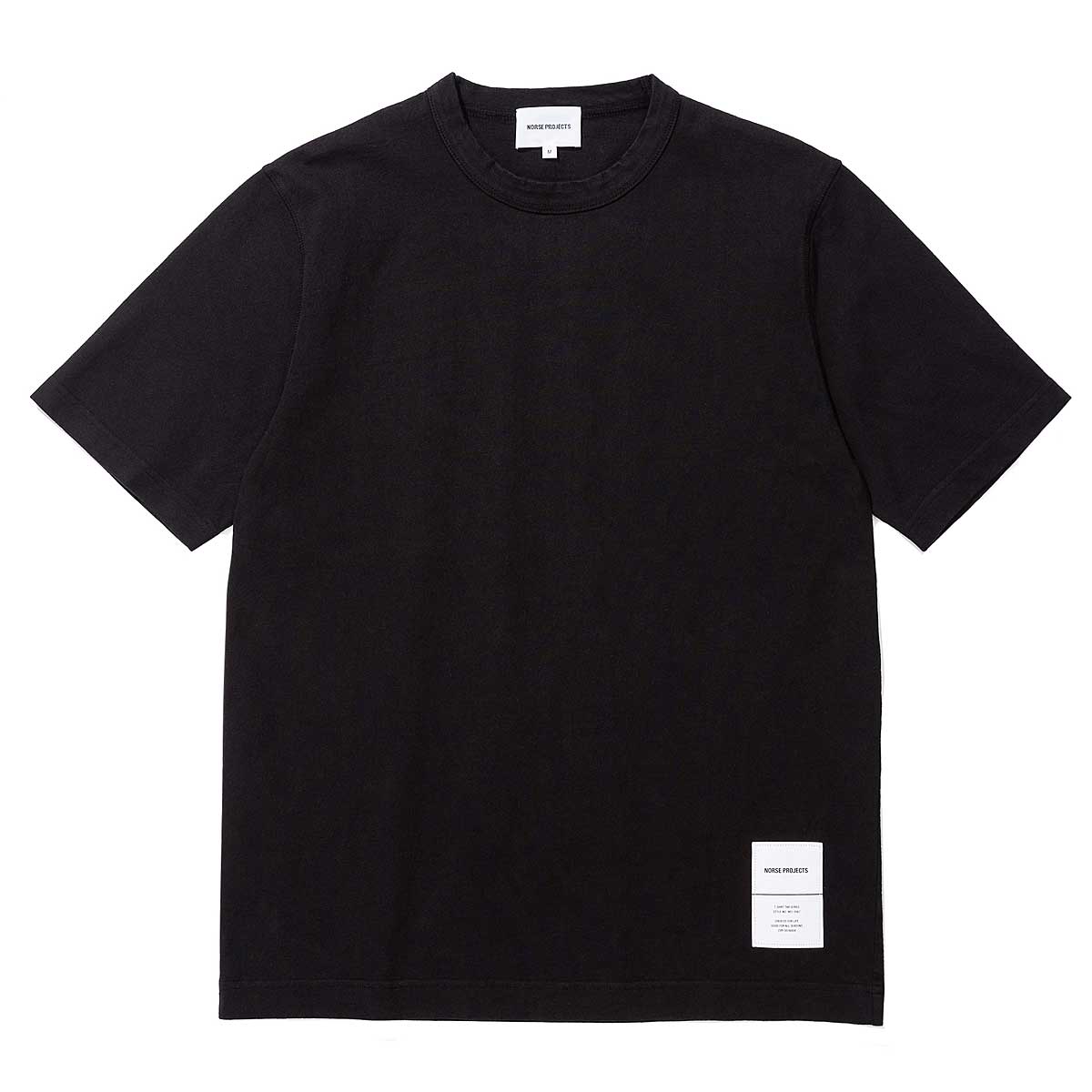 Norse Projects Holger Tab Series T-Shirt, Black