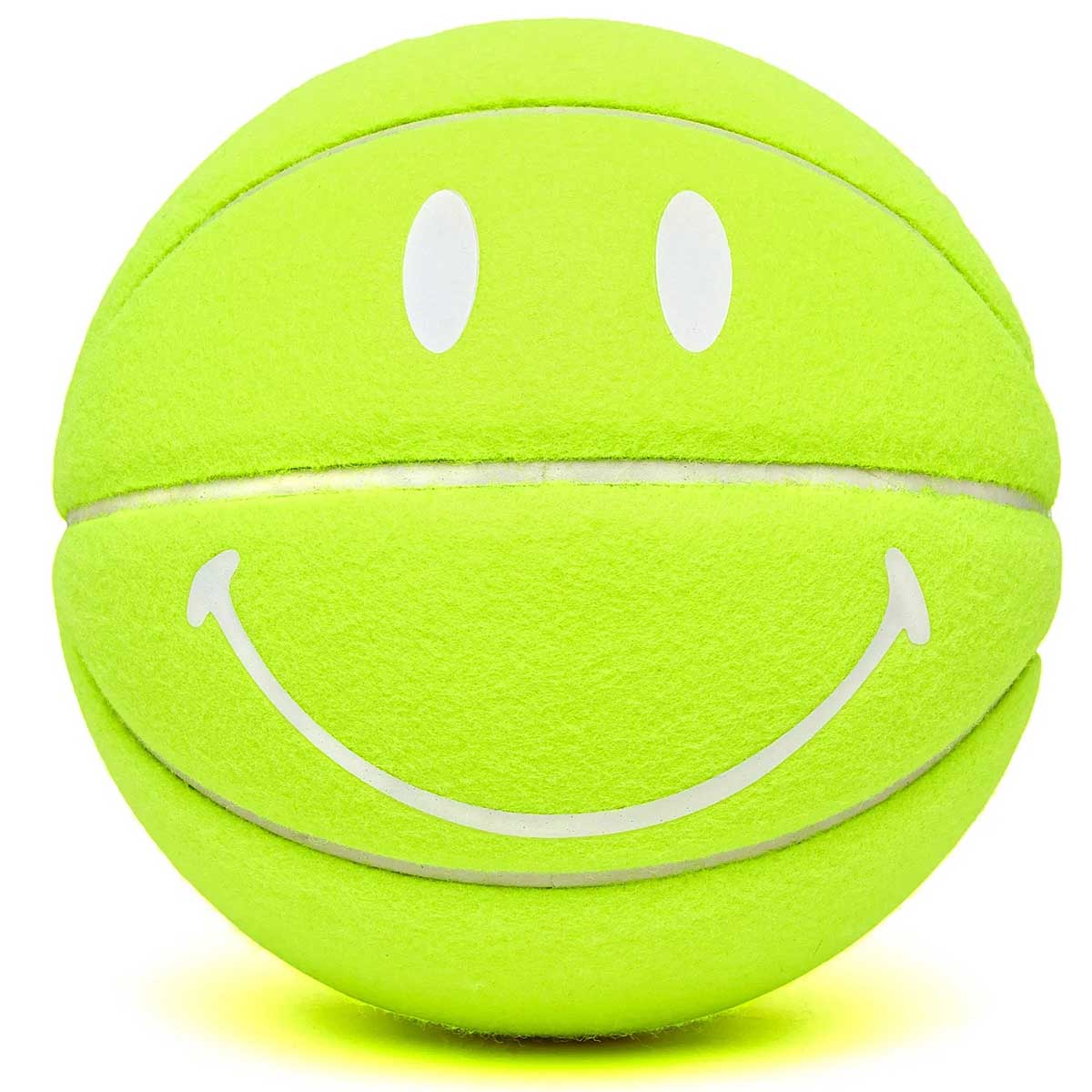 Image of Market Smiley Tennis Basketball, Green