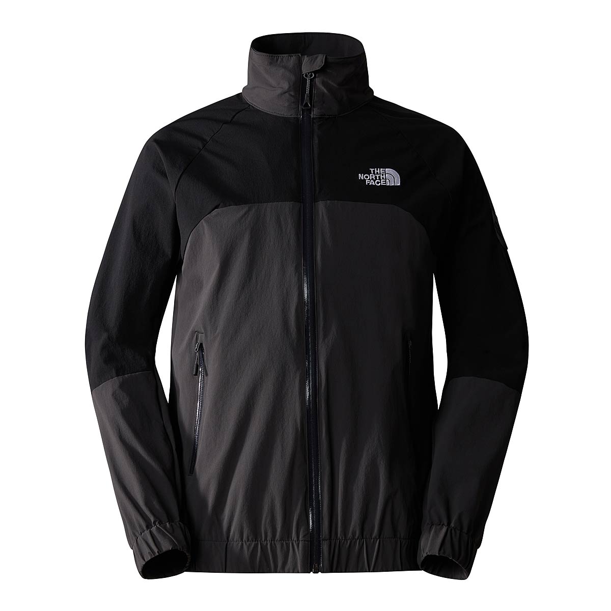 The North Face M Nse Shell Suit Track Top, Asphalt Grey/tnf Black S