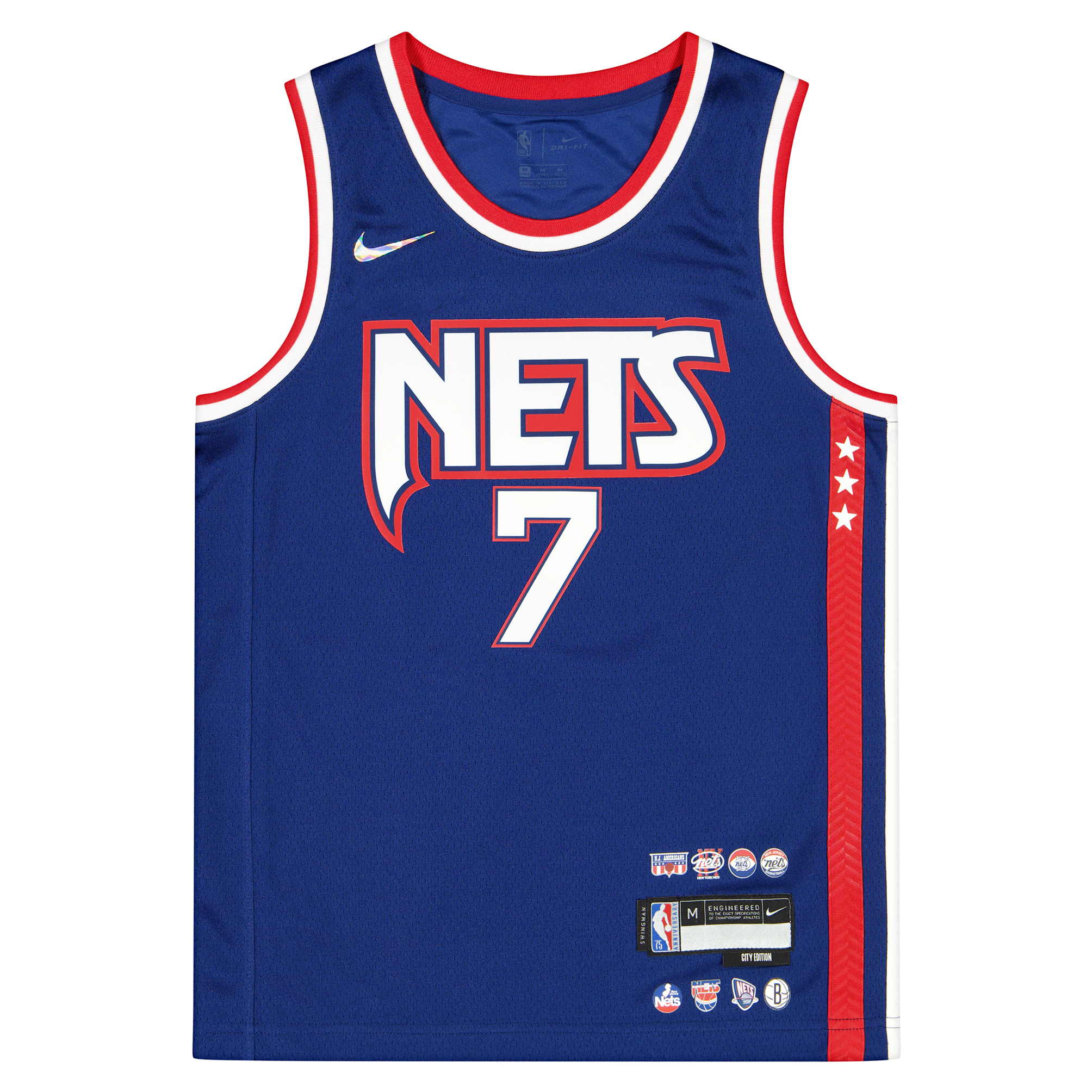Nike Kids Nba Swingman Jersey Mixtape Kevin Durant Brooklyn Nets Kids, Brooklyn Nets - Kevin Durant