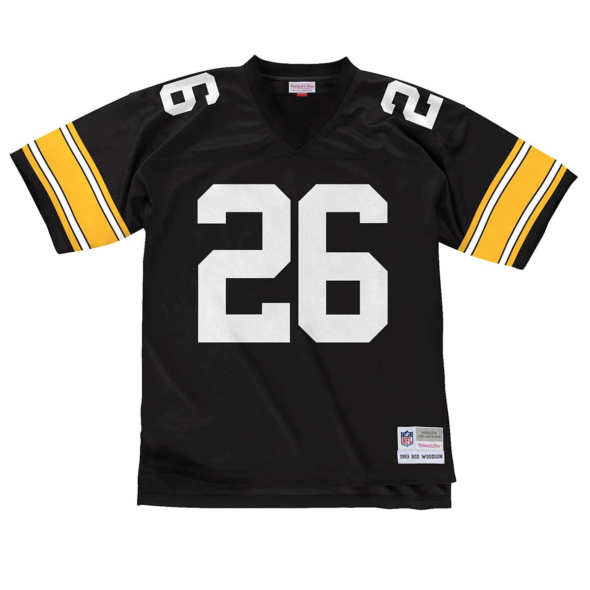 Mitchell And Ness Nfl Legacy Jersey Pittsburgh Steelers - R. Woodson #26, Black