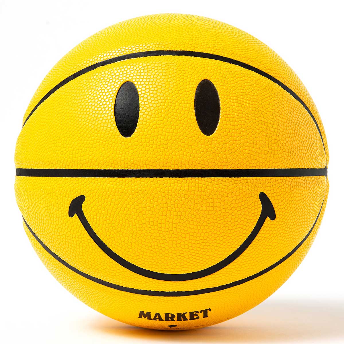 Market Smiley Basketball, Yellow
