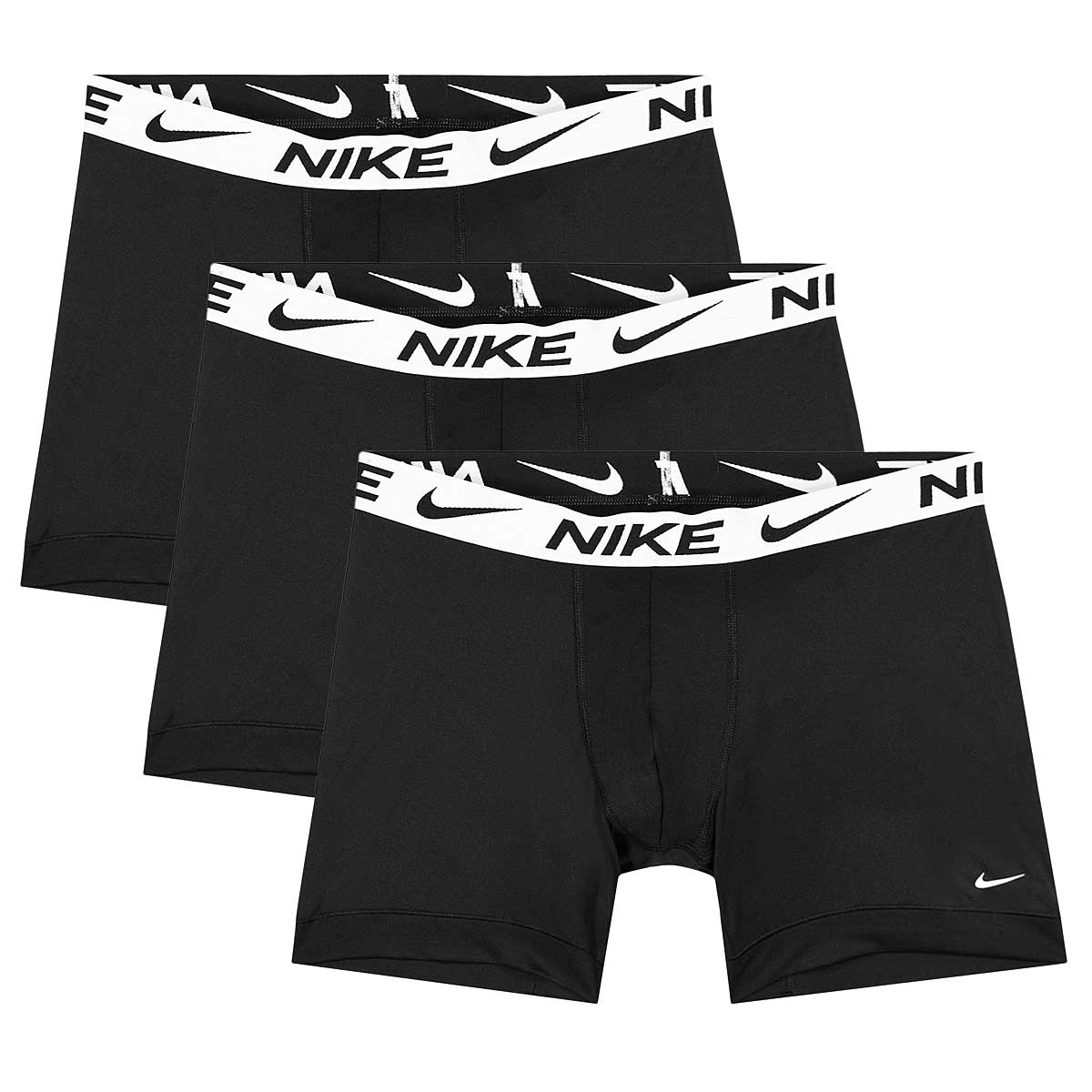 Image of Nike Boxer Brief 3pk, Silver/black