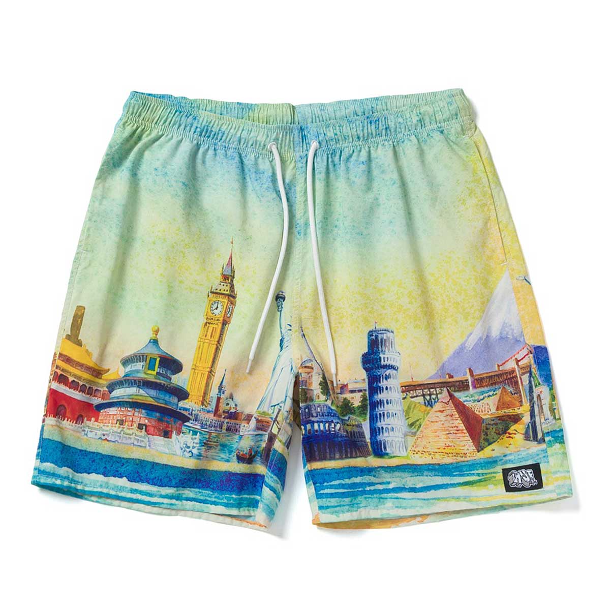 Huf Culture Easy Short, Yellow