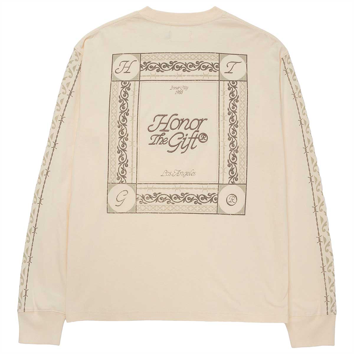 Image of Honor The Gift Htg Pattern L/s, Beige