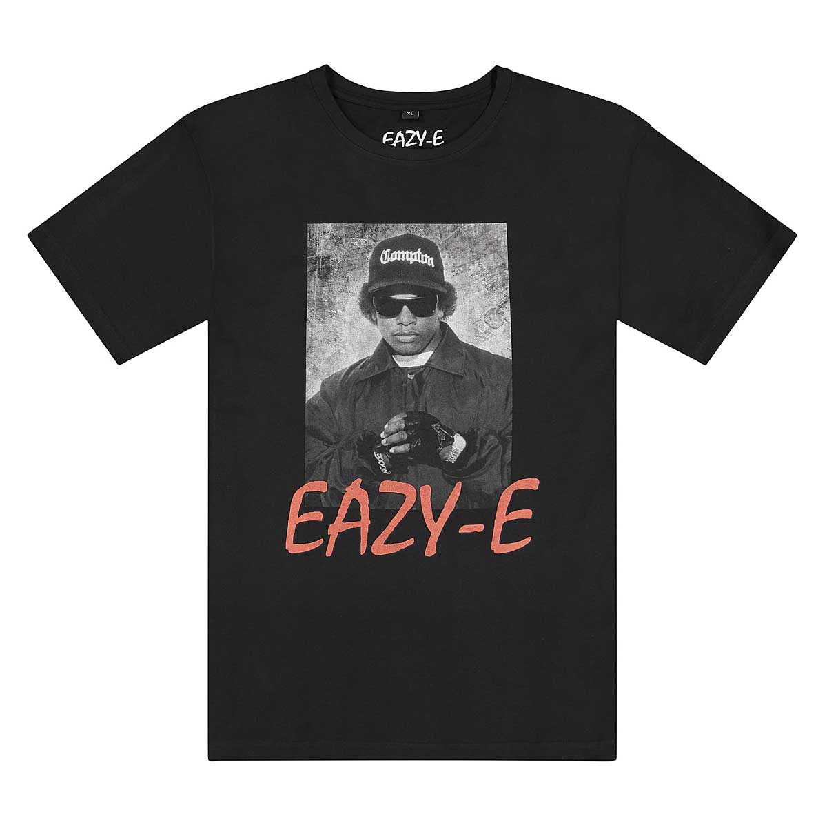 Mister Tee Eazy E Logo T-Shirt, Black