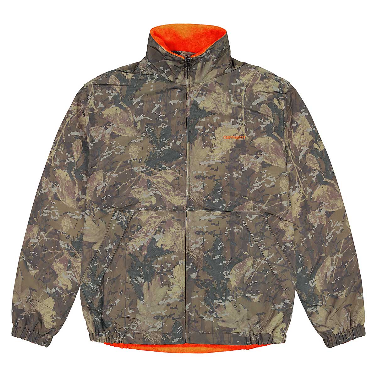 Carhartt Wip Denby Reversible Jacket, Camo Combi / Safety Orange