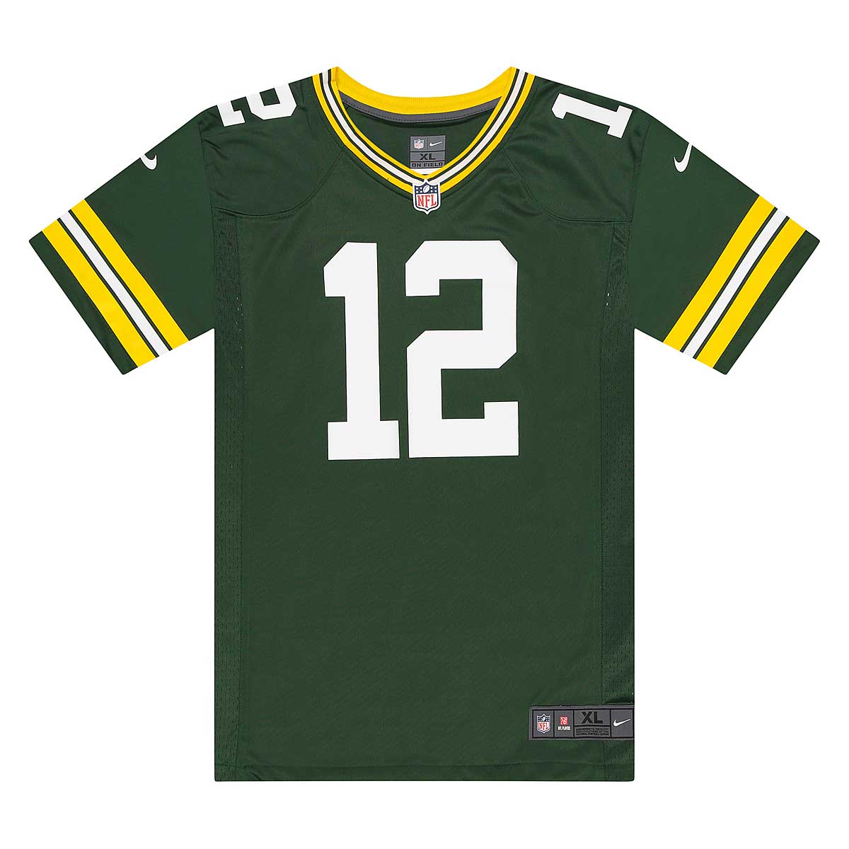 Nike Nfl Green Bay Packers A Rodgers 12 Jersey Home, Fir Green Bay Packers
