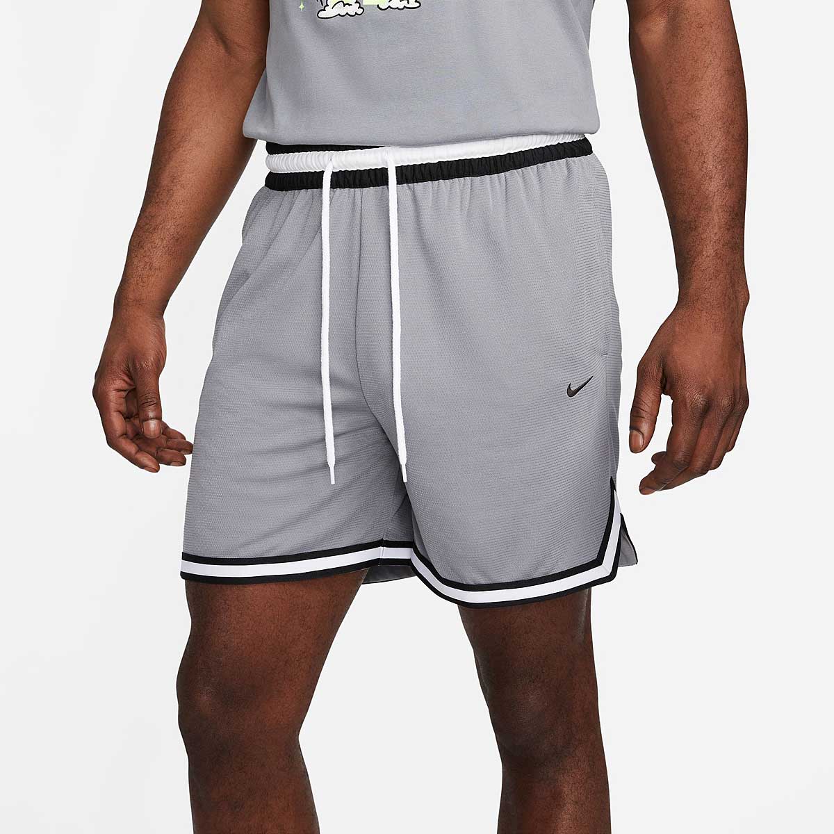 Image of Nike M Nk Dri-fit Dna 6in Shorts, Cool Grey/black