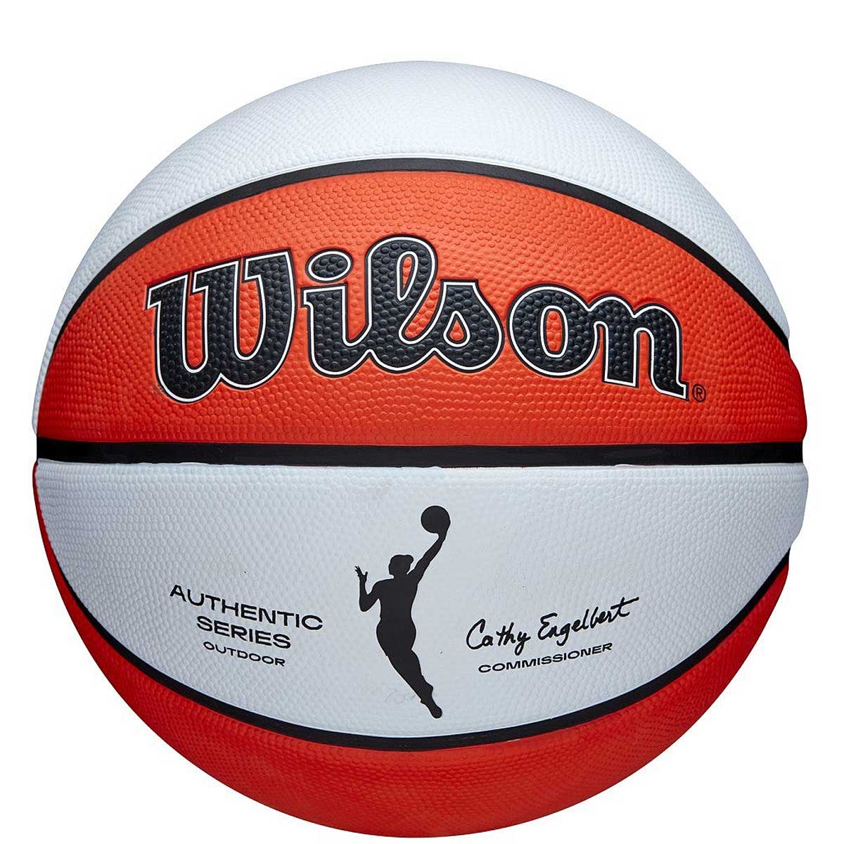 Image of Wilson Wnba Auth Series Outdoor Basketball, Silver