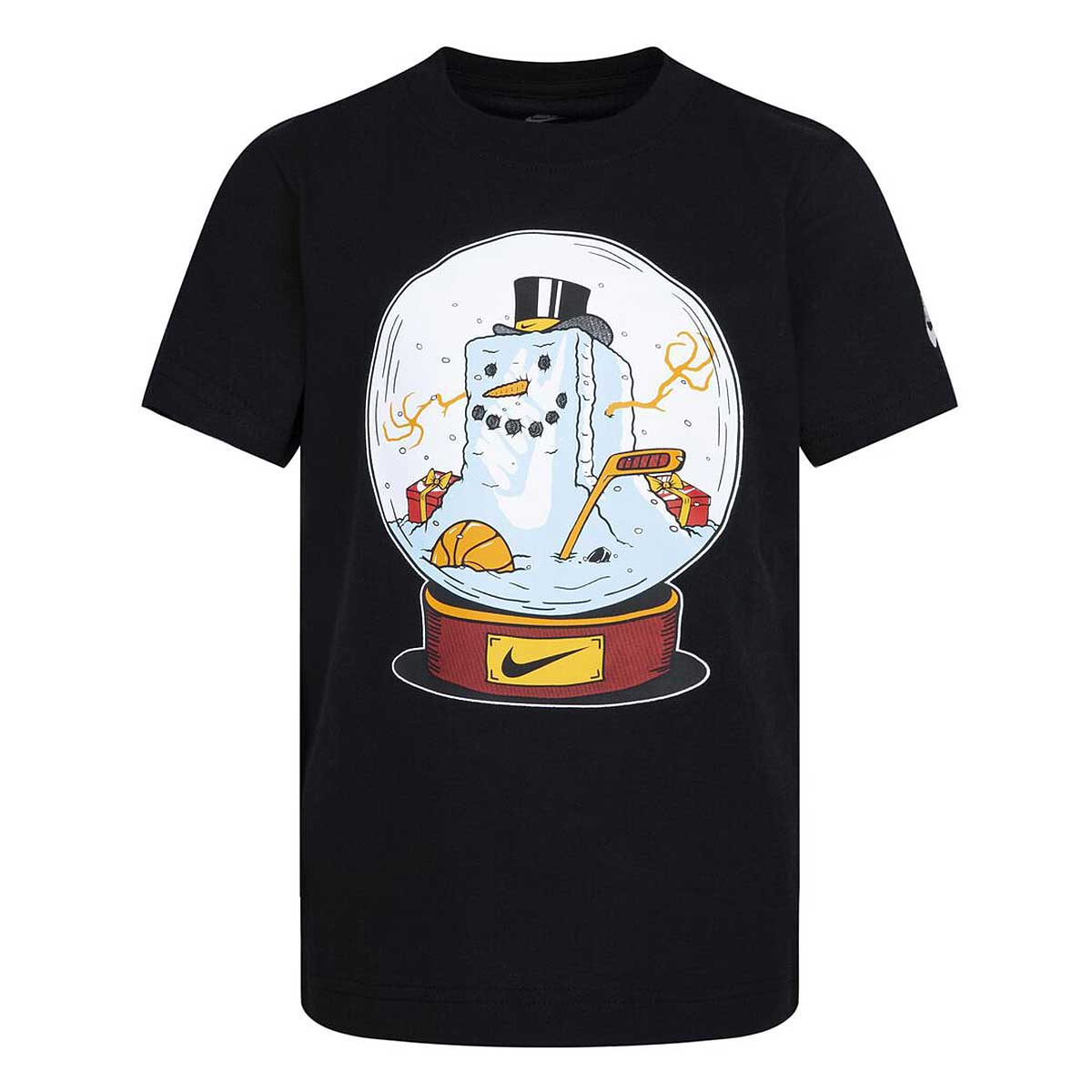 Nike Kids Snow Globe Boxy T-Shirt, Black
