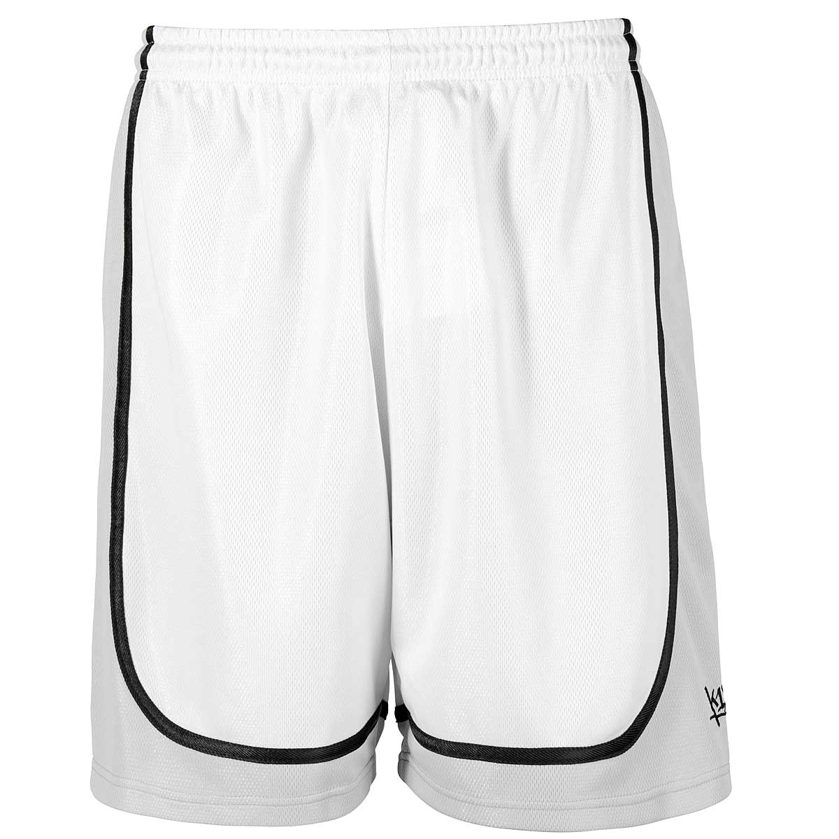 K1X K1X Hardwood League Uniform Shorts Mk2, White/Silver/Black