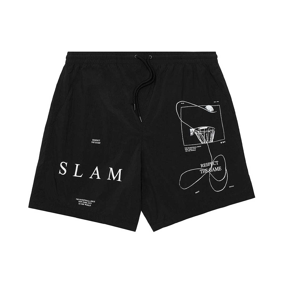 Slam To The World Short, Black