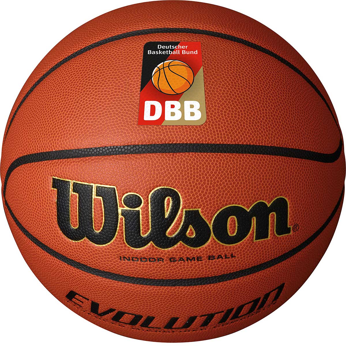 Image of Wilson Evo Nxt Germany Basketball, Orange