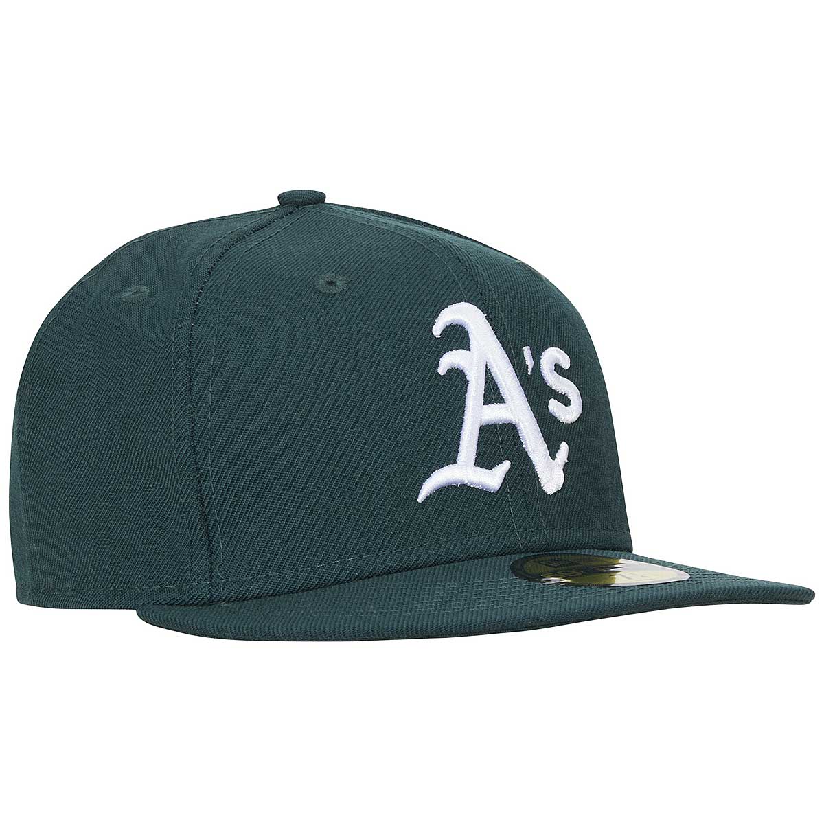 Image of New Era Mlb 5950 Oakland Athletics, Dark Green-Oakl, Male, Headwear, 70629347