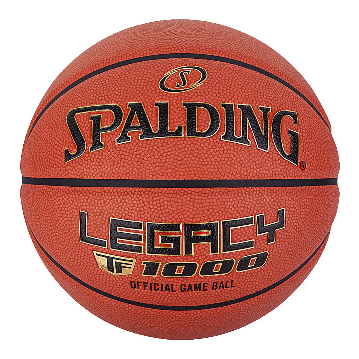Image of Spalding Tf-1000 Legacy Composite Basketball, Orange