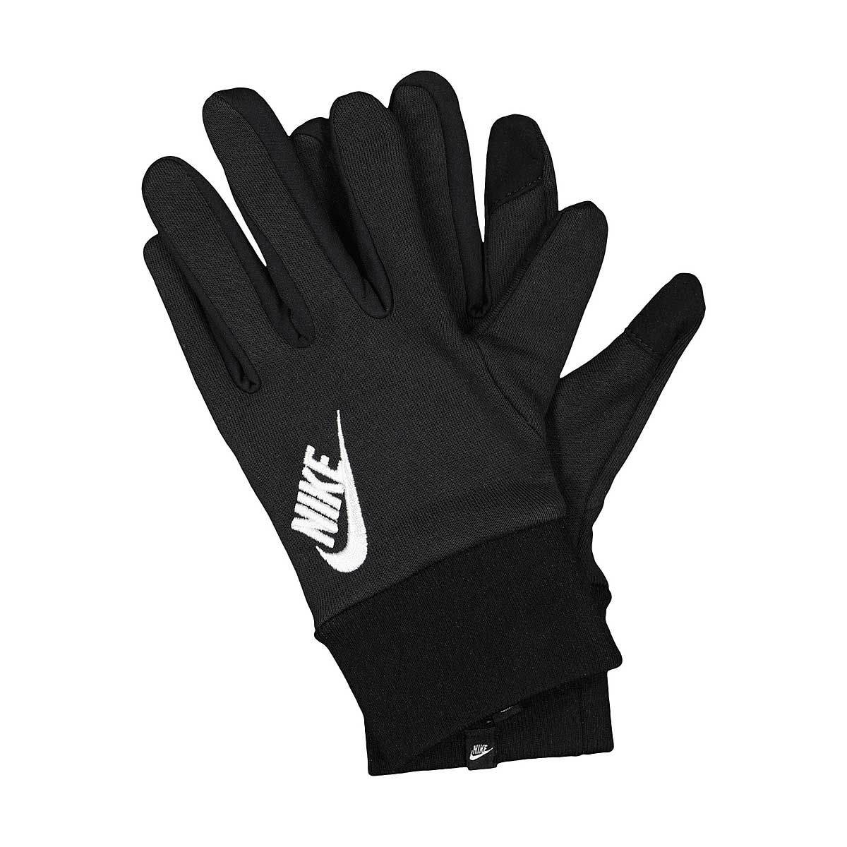 Nike W Club Fleece Gloves, 010 Black/white S