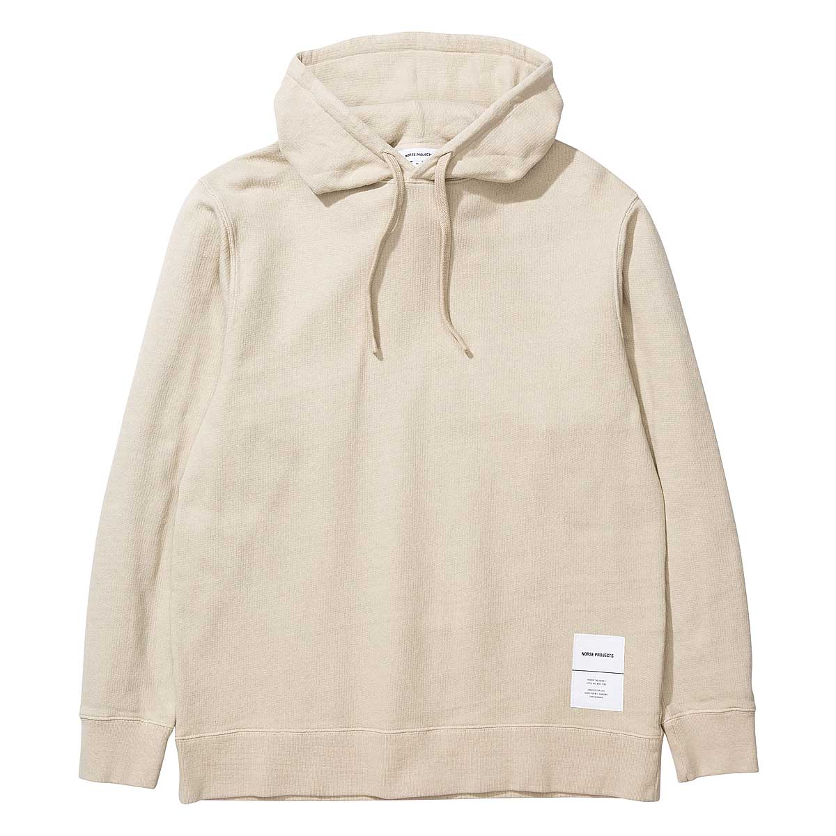 Norse Projects Fraser Tab Series Hoody, Oatmeal