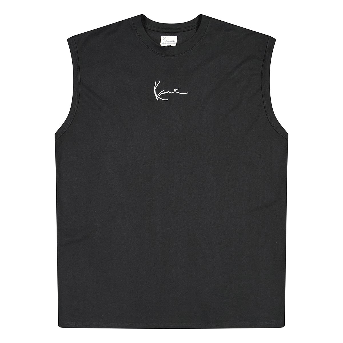 Karl Kani Small Signature Sleeveless T-Shirt, Black