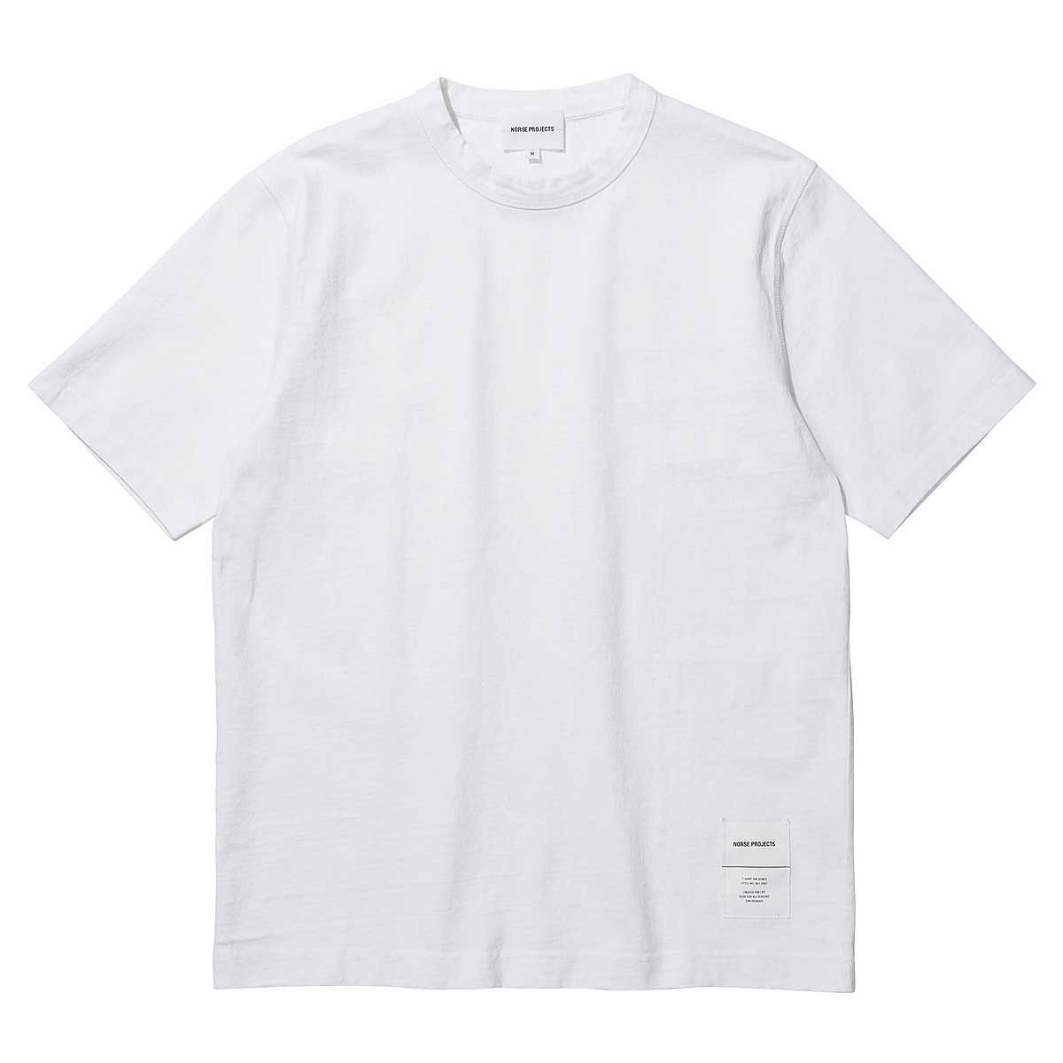 Norse Projects Holger Tab Series T-Shirt, White