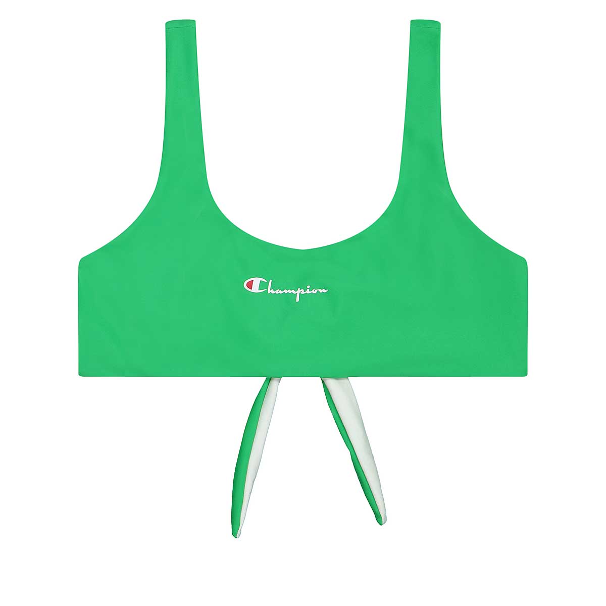 Champion Reverse Weave Swimming Top Womens, Green/White