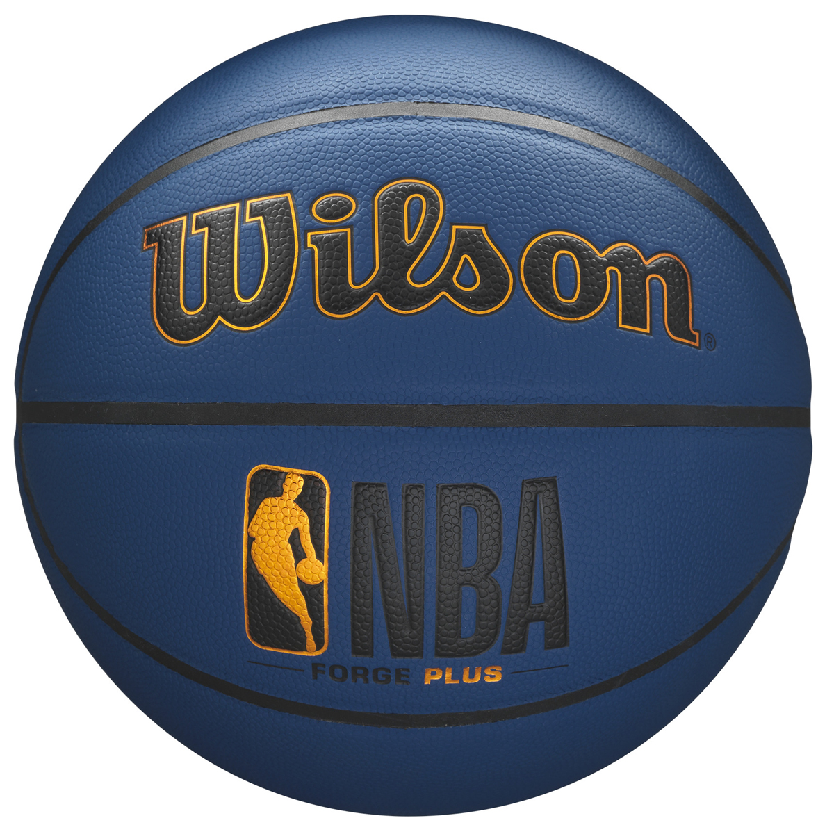 Image of Wilson NBA Forge Plus Basketball, Orange