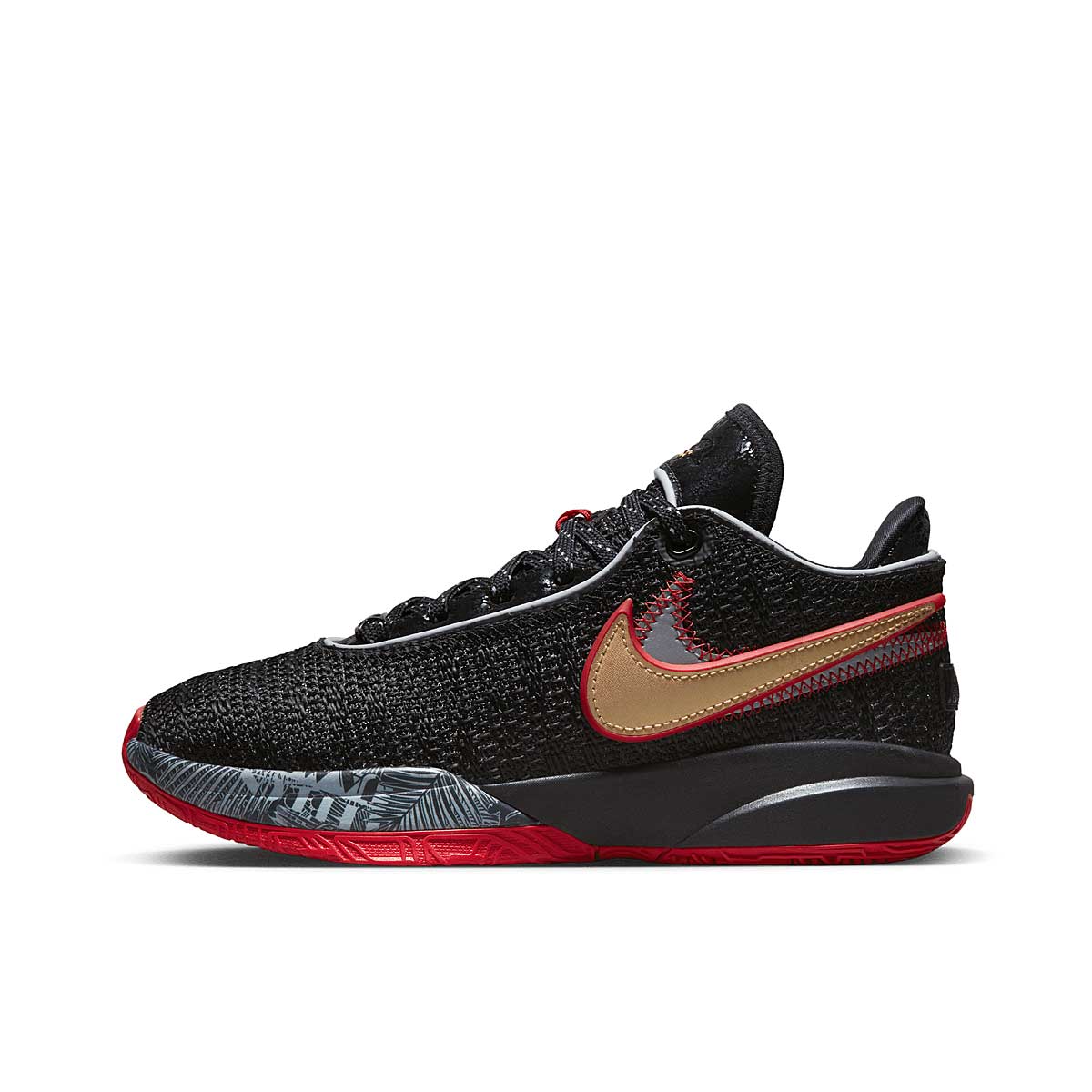 Nike Lebron 20 (Gs), Black/Black-University Red