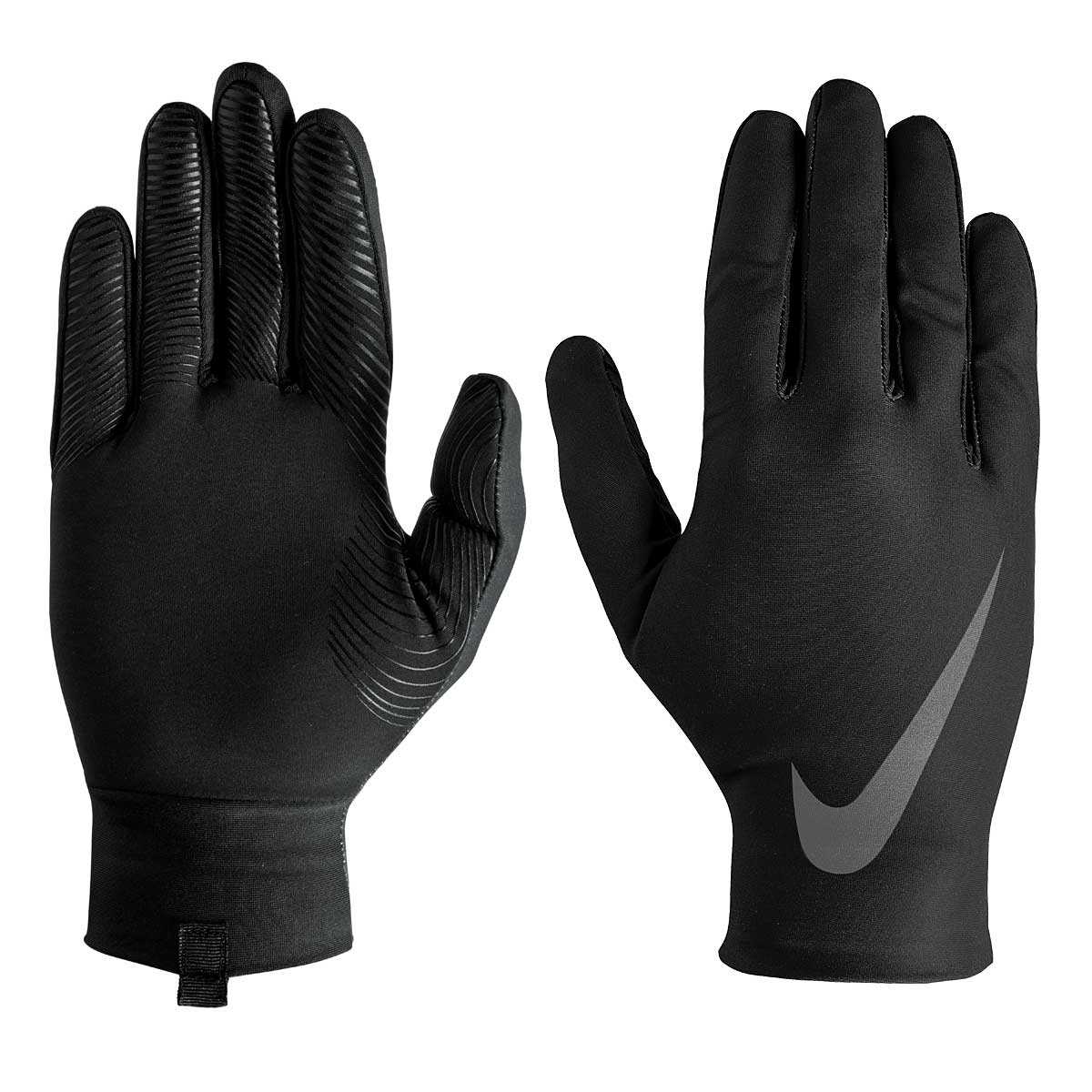 Nike Base Layer Gloves, 026 Black/Black/Dark Grey