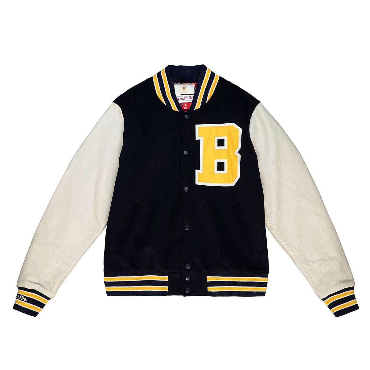 Mitchell And Ness Bel Air Varsity Jacket Branded, Navy