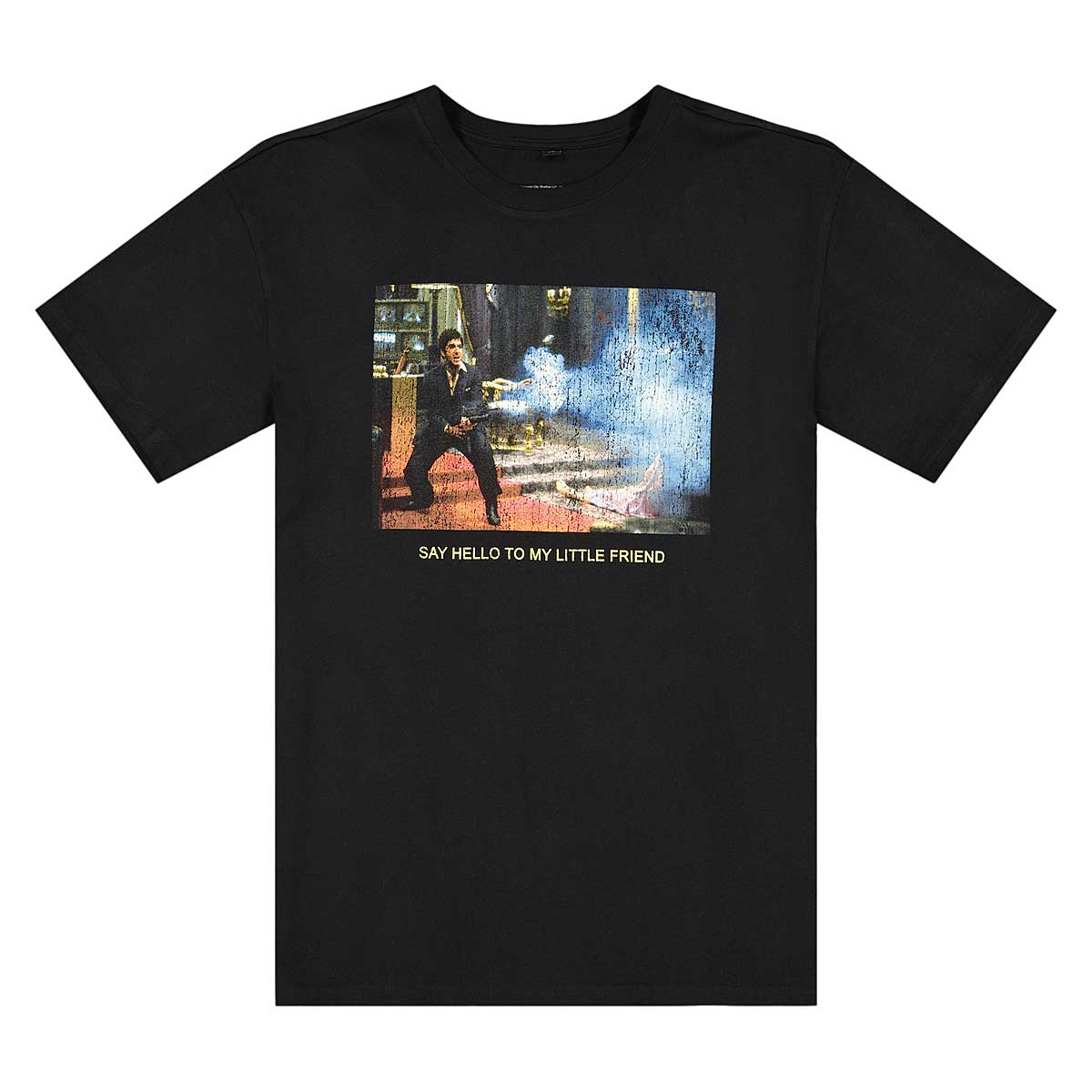 Mister Tee Scarface Little Friend Oversize T-shirt, Schwarz L