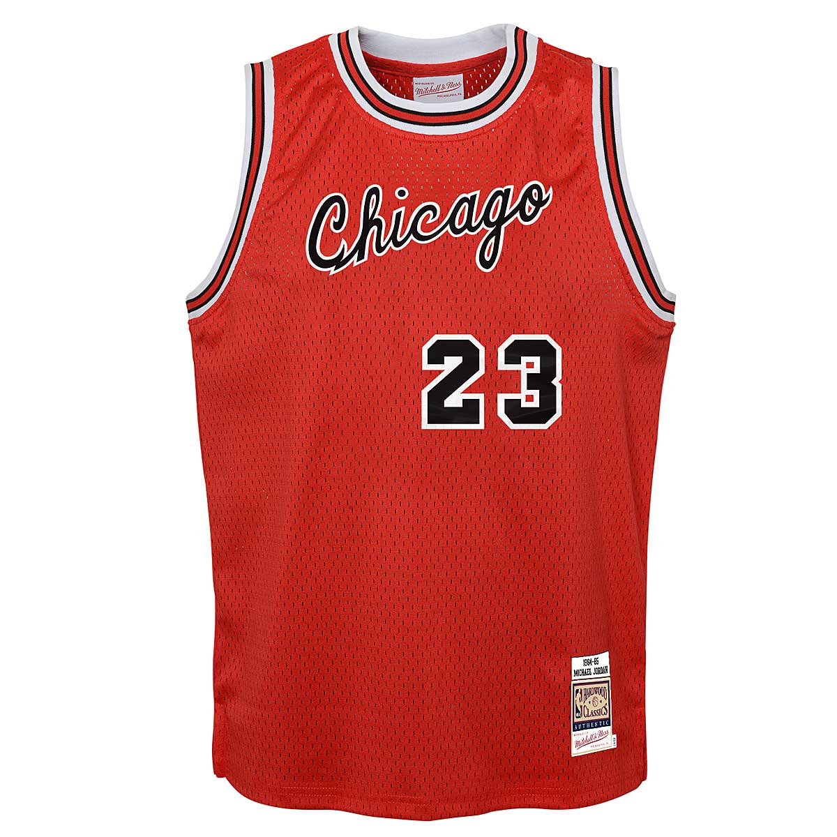 Mitchell And Ness Kids Nba Chicago Bulls 1984-85 Authentic Jersey Michael Jordan Kids, Red