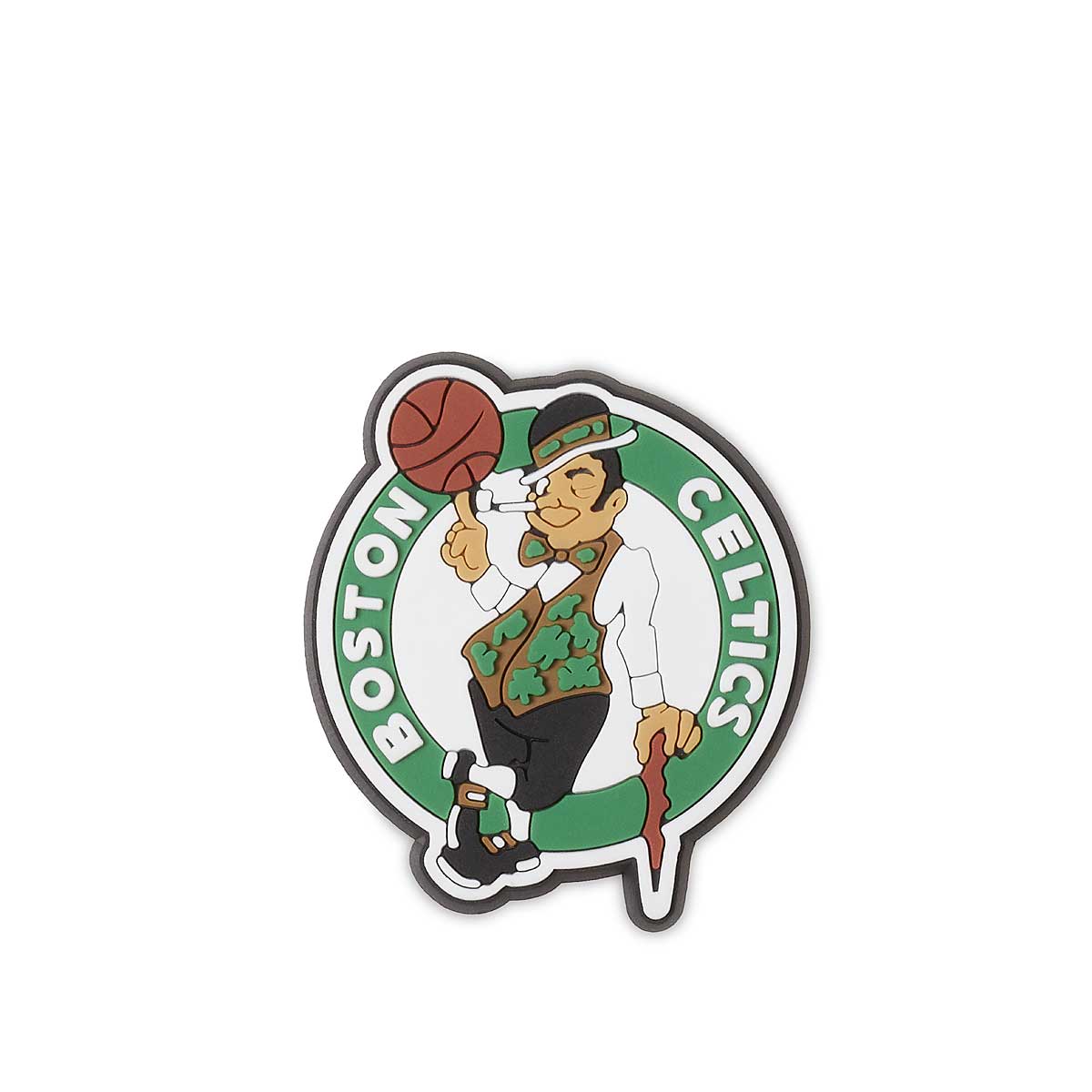 Image of Crocs NBA Boston Celtics Logo Jibbitz, Multi