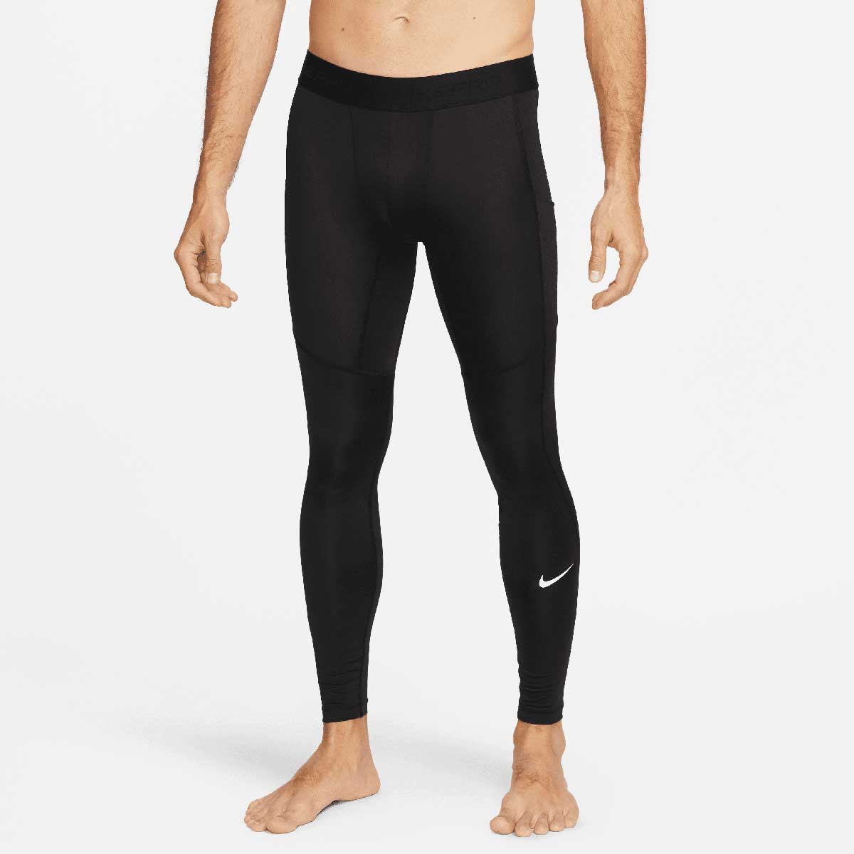 Nike Pro Dri-fit Tights, Black/(white) XL