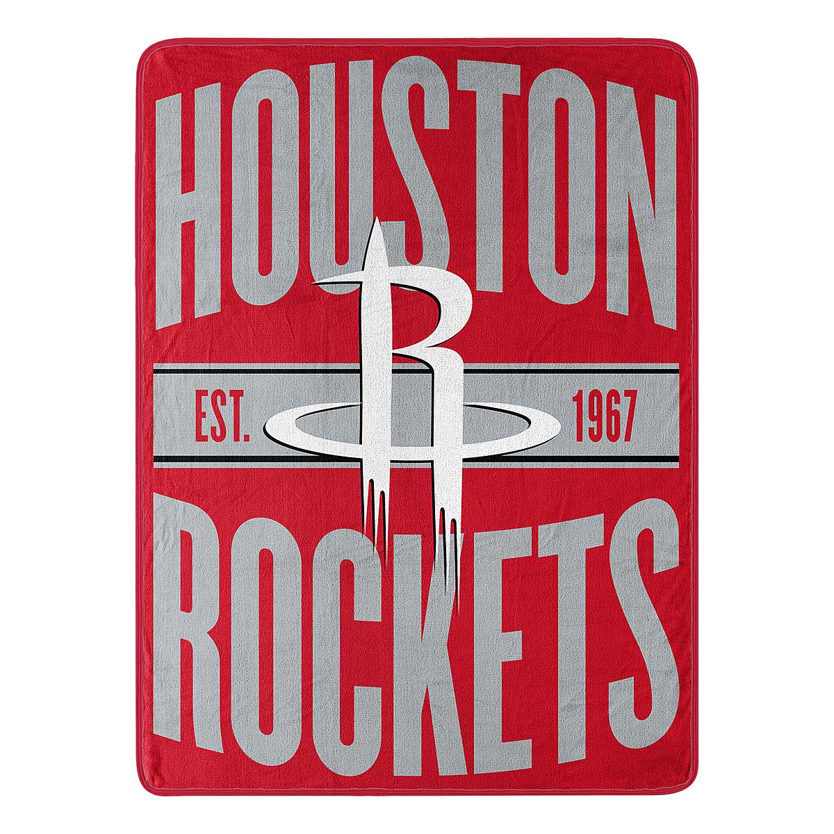 Northwest Nba Blanket Houston Rockets, Red/White