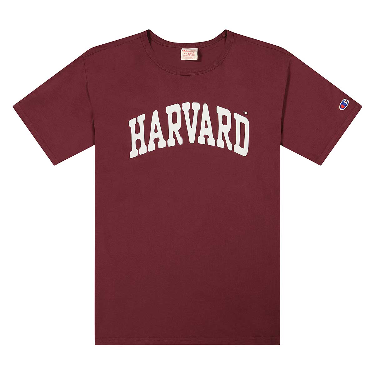 Champion Reverse Weave Ncaa Harvard Authentic College T-Shirt, Cabernet
