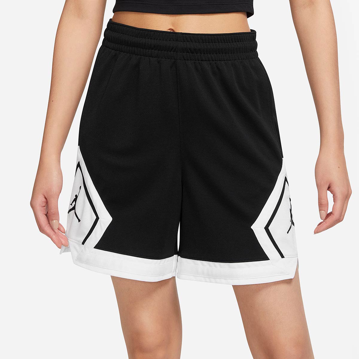 Jordan W J Sport Diamond Shorts, Schwarz/weiß/weiß/schwarz L