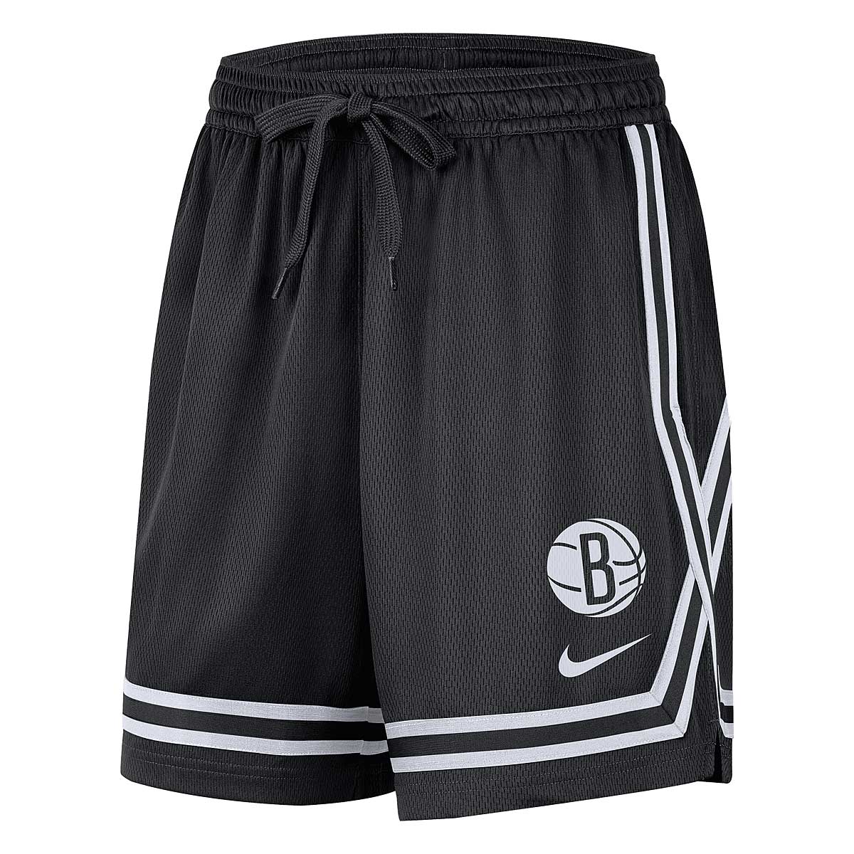 Nike Nba Brooklyn Nets Dri-Fit Short Xvr Cts W, Black/White/Black