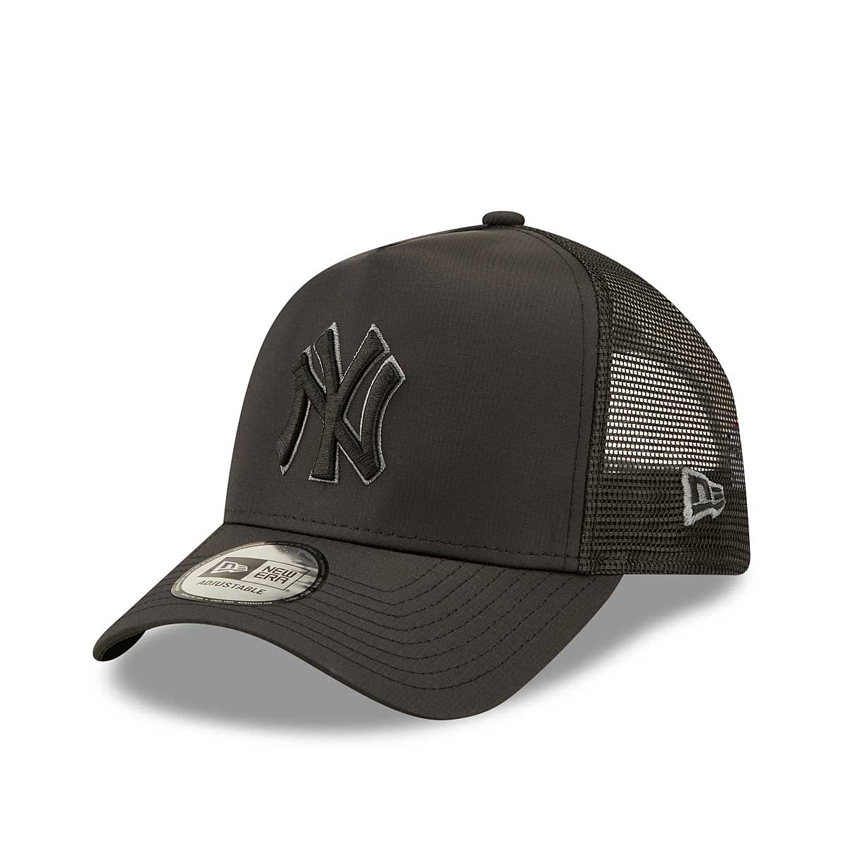 New Era Mlb Tonal Black Trucker New York Yankees, Black-New York