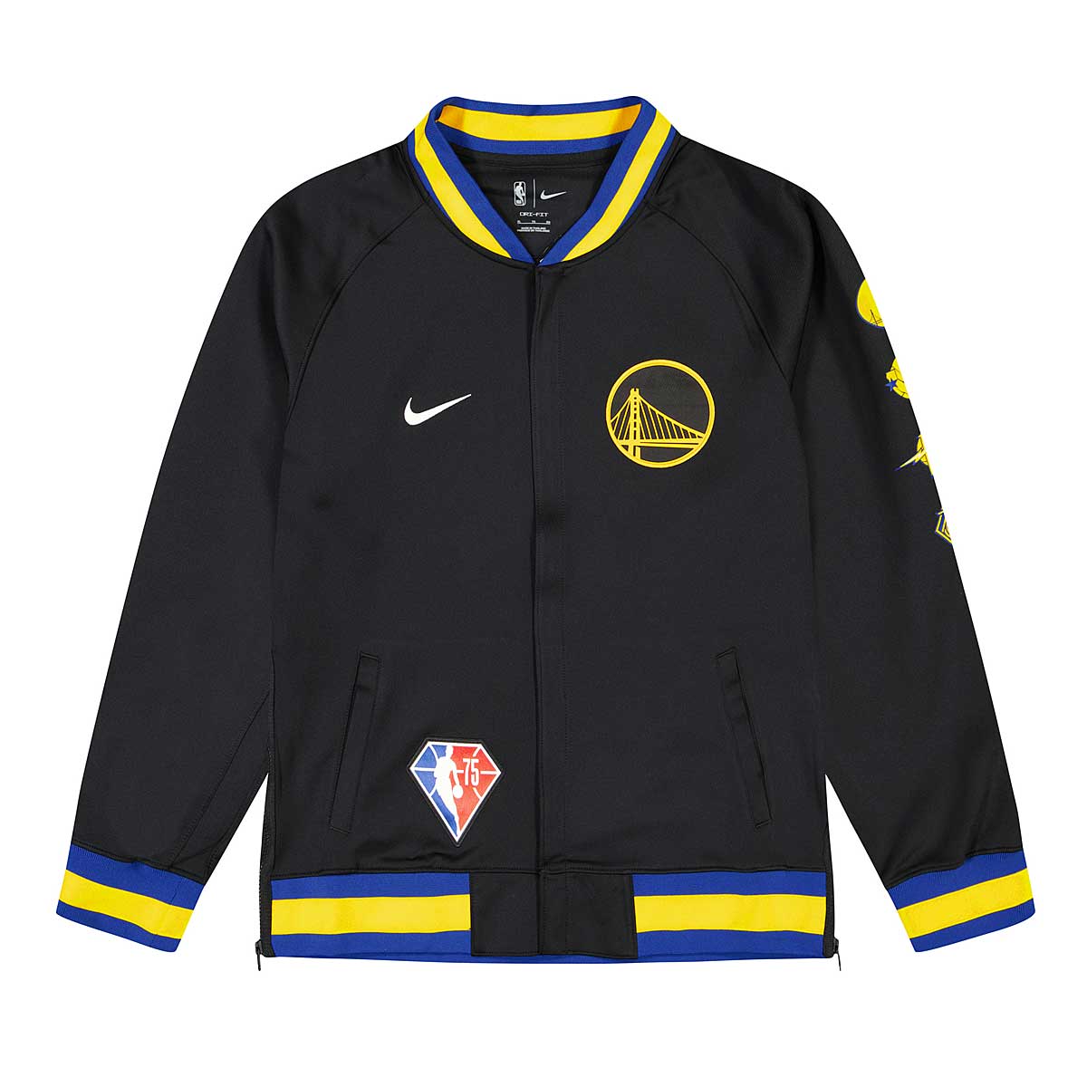 Nike Golden State Warriors City Edition Showtime Warm Up NBA 75th Jacket.  L. for Sale in Union City, CA - OfferUp