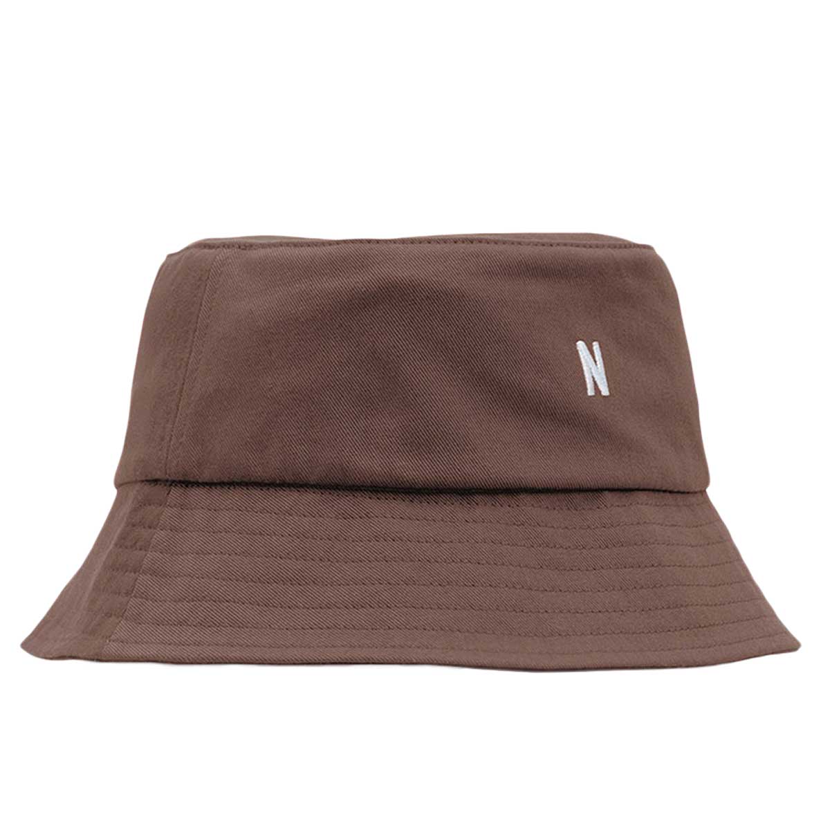 Norse Projects Twill Bucket Hat, Taupe