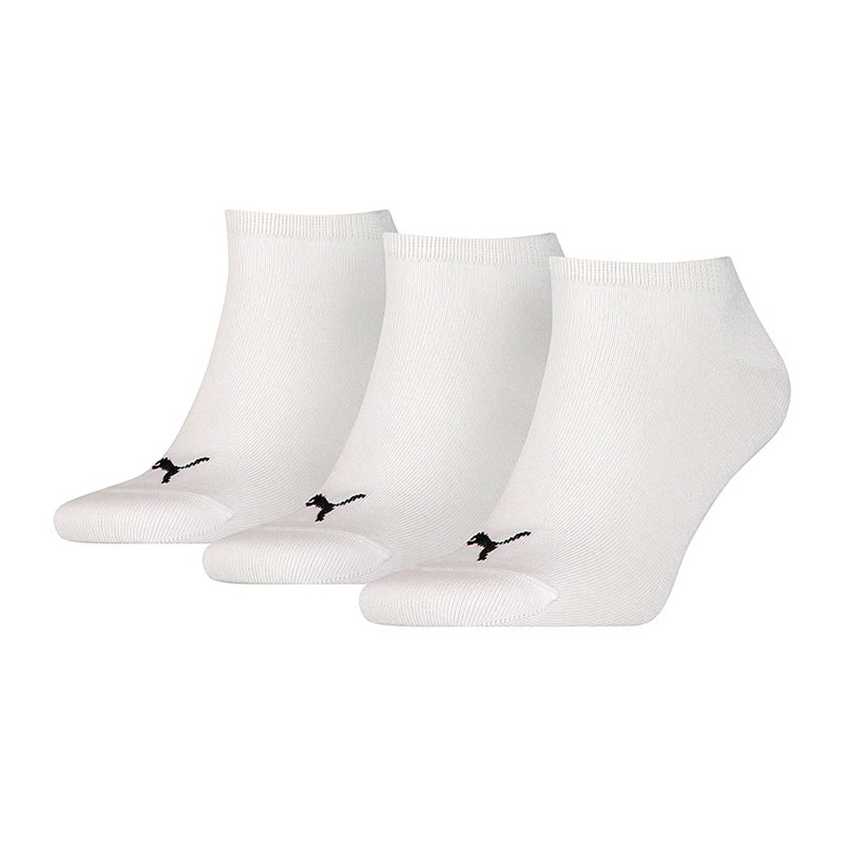 Image of Puma Unisex Sneaker Plain 3er Pack Socken, White