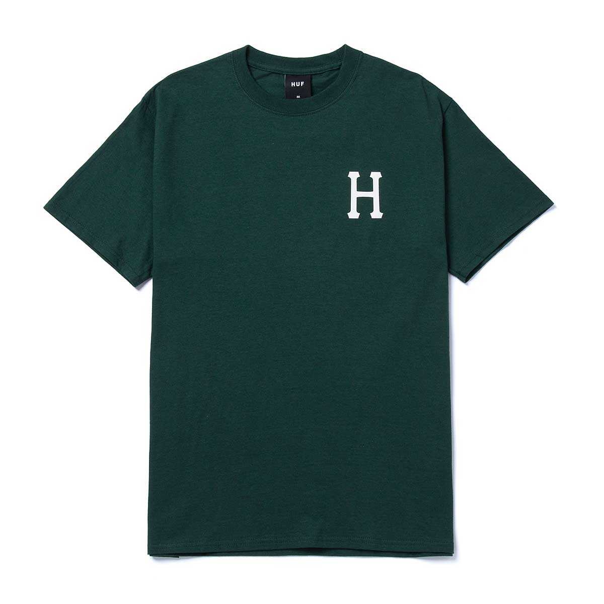 Huf Essentials Classic H T-Shirt, Dkgrn