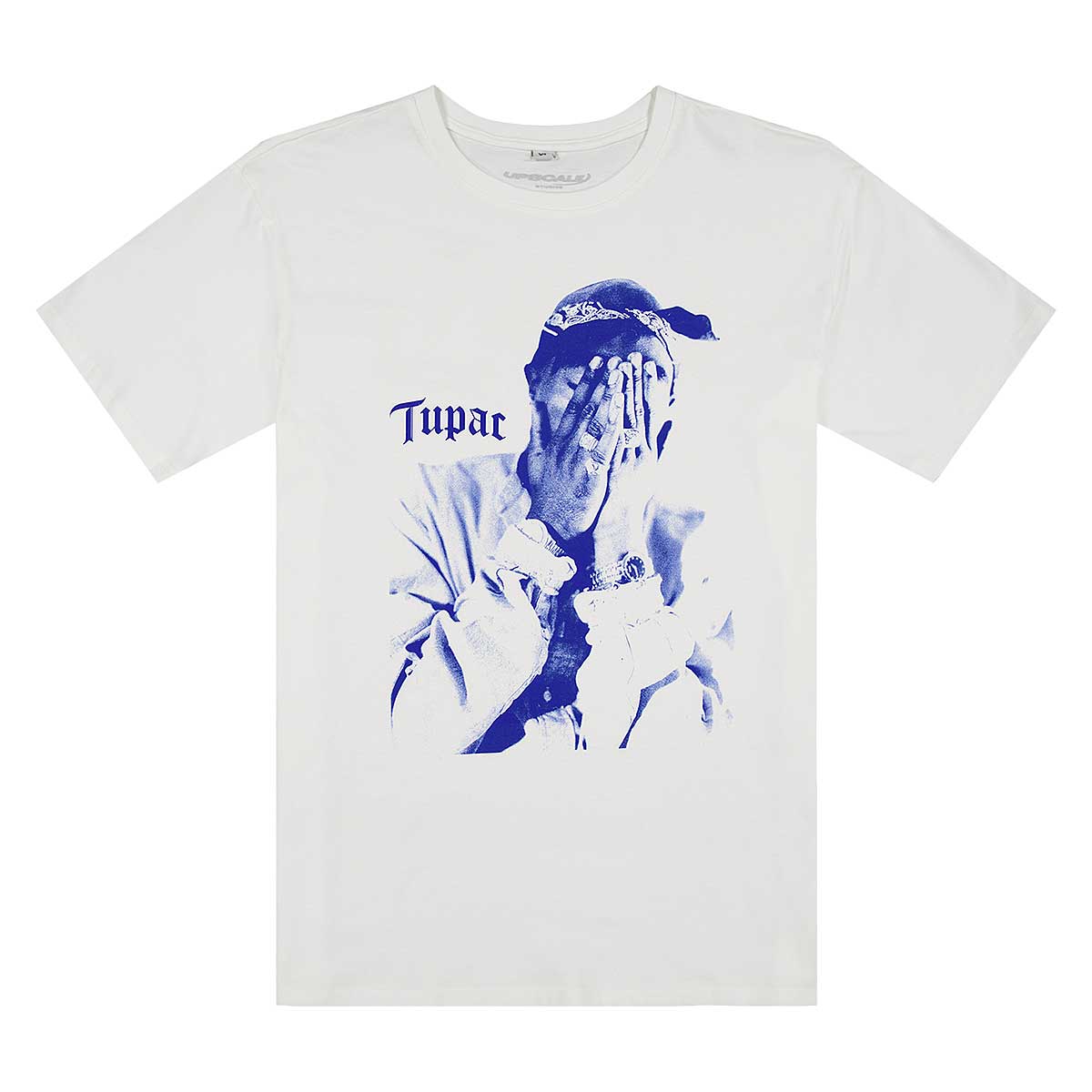 Image of Mister Tee 2pac Me Aigainst The World Oversize Tee, White/black/red