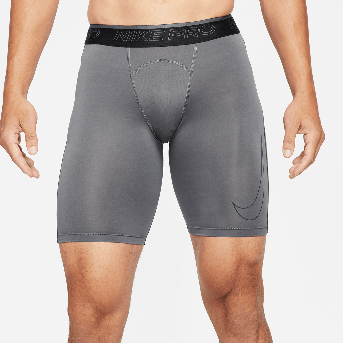 Nike M Nbb Dri-Fit Long Shorts, Iron Grey/Black/Black